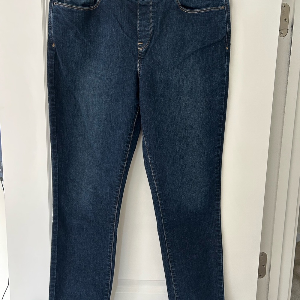 Levi's Women's Skinny Jeans in Dark Blue Denim